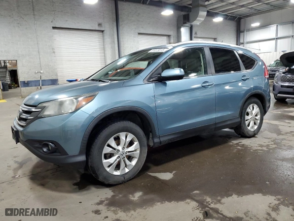 2013 Honda CR-V EX-L with VIN 5J6RM4H71DL034385, listed as a Copart auction lot 51073815 with 198,673 mi miles and Salvage Title. Bid and sale history available at carsss.com. Image 1.