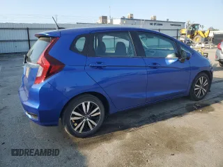 2019 Honda Fit EX with VIN 3HGGK5H81KM743381, listed as a Copart auction lot 52186255 with 28,657 mi miles and Salvage Title. Bid and sale history available at DreamBid. Image 3.
