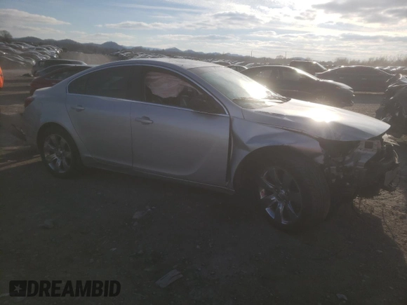 2014 Buick Regal with VIN 2G4GK5EX5E9221100, listed as a Copart auction lot 87385374 with 99,723 mi miles and Salvage Title. Bid and sale history available at DreamBid. Image 4.