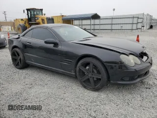 2004 Mercedes-Benz SL 500 z VIN WDBSK75F64F064909, wystawiony jako Copart lot #53129565 z przebiegiem 164 091 mil mil oraz Szkoda całkowita • Salvage title. Historia ofert i sprzedaży dostępna na DreamBid. Obrazek 4.