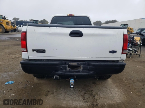 2005 Ford Super Duty F-250 XL with VIN 1FTSX20P85EB90248, listed as a Copart auction lot 72090224 with 214,818 mi miles and Salvage Title. Bid and sale history available at carsss.com. Image 6.