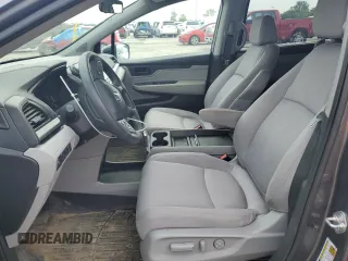 2019 Honda Odyssey EX with VIN 5FNRL6H50KB028595, listed as a Copart auction lot 65846434 with 77,596 mi miles and Salvage title. Bid and sale history available at DreamBid. Image 7.