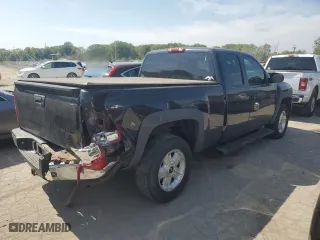 2010 Chevrolet Silverado 1500 LT with VIN 1GCSKSE37AZ206771, listed as a Copart auction lot 72023864 with 195,136 mi miles and Salvage Title. Bid and sale history available at carsss.com. Image 3.