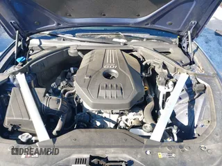 2019 Genesis G70 2.0T Advanced with VIN KMTG64LA0KU036566, listed as a IAAI auction lot 41263302 with 23,331 mi miles. Bid and sale history available at carsss.com. Image 10.