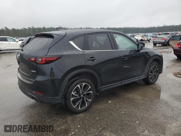 2023 Mazda CX-5 S Premium with VIN JM3KFBDM0P0227531, listed as a Copart auction lot 48333175 with 20,814 mi miles and Salvage Title. Bid and sale history available at DreamBid. Image 3.