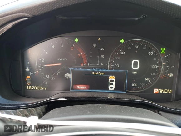 2014 Cadillac CTS Vsport Premium RWD z VIN 1G6AV5S84E0176646, wystawiony jako Copart lot #47481135 z przebiegiem 167 339 mil mil oraz Szkoda całkowita • Salvage title. Historia ofert i sprzedaży dostępna na DreamBid. Obrazek 9.