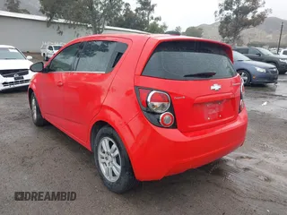 2016 Chevrolet Sonic LT with VIN 1G1JC6SH6G4126943, listed as a IAAI auction lot 41552144 with 179,021 mi miles. Bid and sale history available at carsss.com. Image 3.