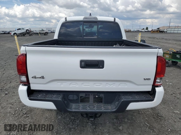 2021 Toyota Tacoma SR z VIN 3TMCZ5ANXMM375679, wystawiony jako Copart lot #58207995 z przebiegiem Nie podano mil oraz Szkoda całkowita • Salvage title. Historia ofert i sprzedaży dostępna na DreamBid. Obrazek 6.