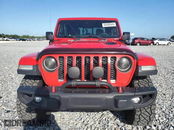 2020 Jeep Gladiator Rubicon with VIN 1C6JJTBG4LL117104, listed as a Copart auction lot 62068545 with 148,294 mi miles and Non repairable. Bid and sale history available at DreamBid. Image 5.