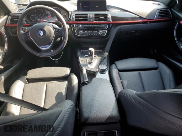 2018 BMW 3 Series 330i xDrive with VIN WBA8D9G56JNU69320, listed as a Copart auction lot 60794345 with 104,036 mi miles and Salvage title. Bid and sale history available at DreamBid. Image 8.