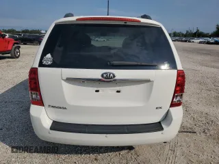 2014 Kia Sedona EX with VIN KNDMH4C7XE6548201, listed as a Copart auction lot 76144574 with 136,493 mi miles and Salvage Title. Bid and sale history available at carsss.com. Image 6.