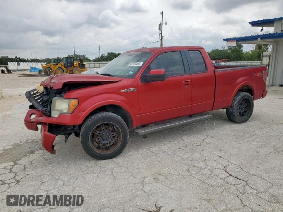 2010 Ford F-150 XL with VIN 1FTFX1CV9AKB84802, listed as a Copart auction lot 56970445 with 220,404 mi miles and Salvage title. Bid and sale history available at DreamBid. Image 1.