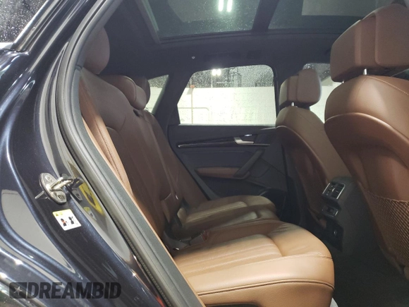 2018 Audi Q5 Premium Plus with VIN WA1BNAFY6J2064914, listed as a Copart auction lot 53778665 with 92,301 mi miles and Salvage Title. Bid and sale history available at carsss.com. Image 11.