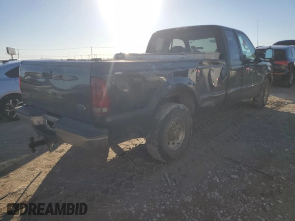 2001 Ford Super Duty F-250 XL with VIN 1FTNX20F91EC66932, listed as a Copart auction lot 83177154 with 258,347 mi miles and Salvage Title. Bid and sale history available at carsss.com. Image 3.