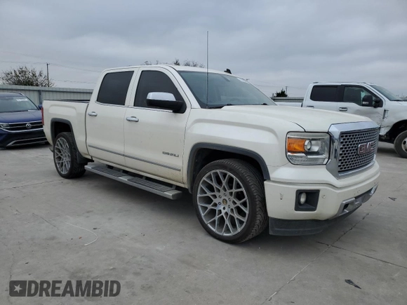 2014 GMC Sierra 1500 Denali z VIN 3GTP1WEC3EG323320, wystawiony jako Copart lot #81966444 z przebiegiem Nie podano mil oraz Szkoda całkowita • Salvage title. Historia ofert i sprzedaży dostępna na DreamBid. Obrazek 4.