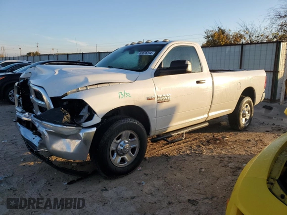 2018 Ram 2500 Tradesman with VIN 3C6MR4AJXJG104960, listed as a Copart auction lot 83876244 with 89,916 mi miles and Salvage title. Bid and sale history available at DreamBid. Image 1.