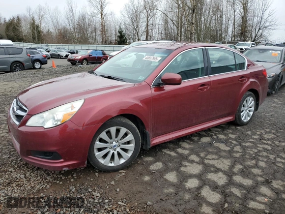 2011 Subaru Legacy Limited with VIN 4S3BMBJ6XB3258040, listed as a Copart auction lot 45657895 with 230,993 mi miles and Salvage title. Bid and sale history available at DreamBid. Image 1.