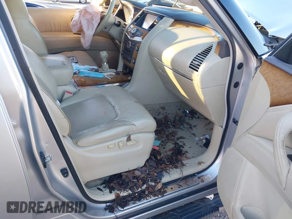 2013 Infiniti QX56 with VIN JN8AZ2NE8D9061533, listed as a IAAI auction lot 41260093 with 135,003 mi miles and . Bid and sale history available at DreamBid. Image 5.