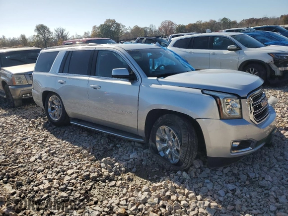 2018 GMC Yukon SLT with VIN 1GKS1BKC5JR385212, listed as a Copart auction lot 84264444 with 0 mi miles and Salvage Title. Bid and sale history available at carsss.com. Image 4.