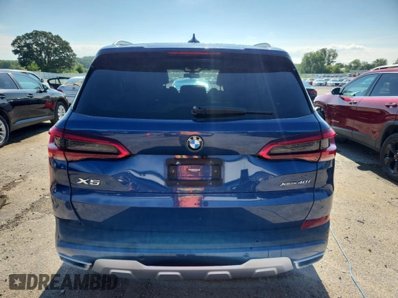 2019 BMW X5 xDrive40i with VIN 5UXCR6C56KLL08142, listed as a Copart auction lot 61987405 with 41,733 mi miles and Salvage title. Bid and sale history available at DreamBid. Image 6.
