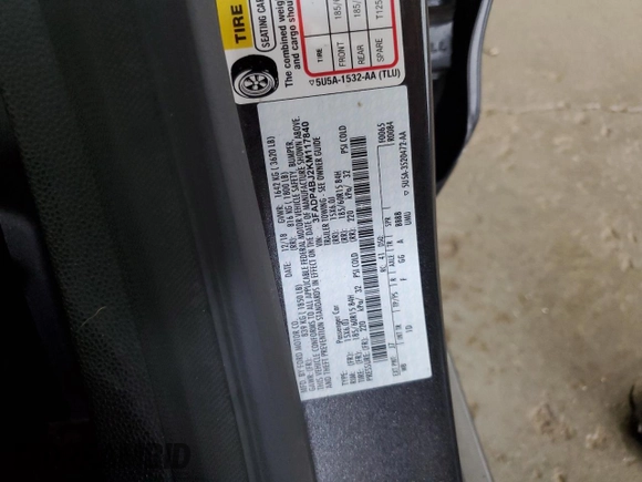 2019 Ford Fiesta SE z VIN 3FADP4BJ2KM117840, wystawiony jako Copart lot #56603685 z przebiegiem 49 515 mil mil oraz Szkoda całkowita • Salvage title. Historia ofert i sprzedaży dostępna na DreamBid. Obrazek 12.