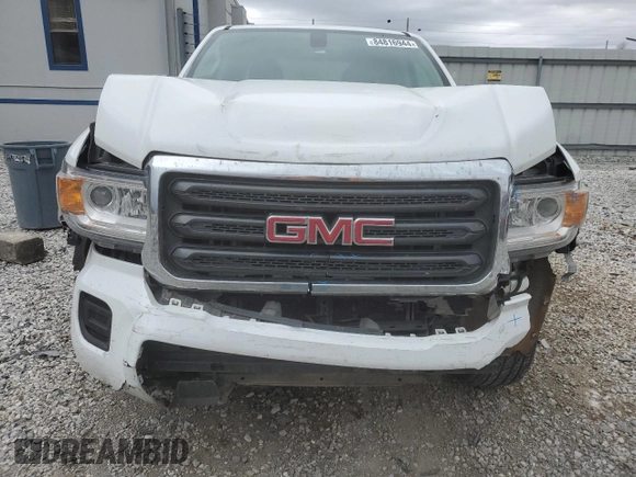 2019 GMC Canyon 2WD with VIN 1GTG5BEN2K1319106, listed as a Copart auction lot 84816944 with 122,681 mi miles and Salvage Title. Bid and sale history available at carsss.com. Image 5.