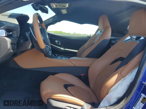 2024 Toyota Supra 3.0 with VIN WZ1DB0G05RW066072, listed as a Copart auction lot 54894725 with 11,892 mi miles and Salvage title. Bid and sale history available at DreamBid. Image 7.