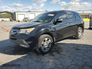 2007 Acura MDX Tech/Entertainment Pkg with VIN 2HNYD28487H539041, listed as a Copart auction lot 52164735 with 178,241 mi miles and Salvage Title. Bid and sale history available at carsss.com. Image 1.