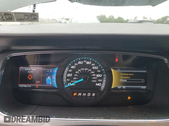 2016 Ford Taurus SEL with VIN 1FAHP2E88GG137607, listed as a Copart auction lot 61356505 with 33,768 mi miles and Salvage title. Bid and sale history available at DreamBid. Image 9.
