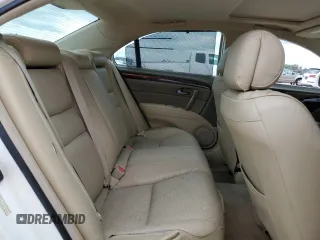 2008 Acura RL with VIN JH4KB16578C000162, listed as a Copart auction lot 44199465 with 209,128 mi miles and Salvage Title. Bid and sale history available at DreamBid. Image 10.