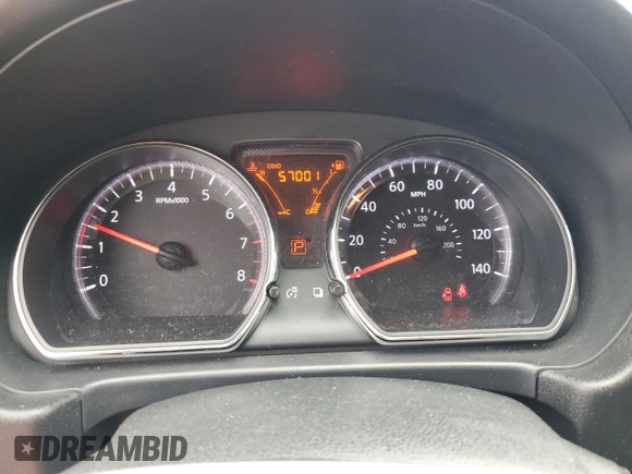 2014 Nissan Note S Plus z VIN 3N1CE2CP1EL409396, wystawiony jako Copart lot #58696295 z przebiegiem 57 001 mil mil oraz Szkoda całkowita • Salvage title. Historia ofert i sprzedaży dostępna na DreamBid. Obrazek 9.