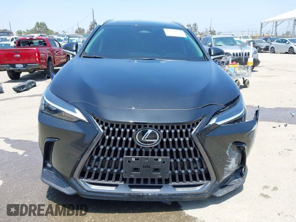 2025 Lexus NX 350 Premium with VIN 2T2GGCEZ6SC073039, listed as a IAAI auction lot 42358628 with 9,549 mi miles and . Bid and sale history available at DreamBid. Image 13.