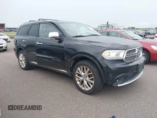 2014 Dodge Durango Citadel with VIN 1C4SDJET5EC314304, listed as a IAAI auction lot 42682540 with 213,651 mi miles and . Bid and sale history available at DreamBid. Image 1.