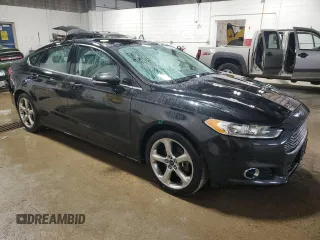 2014 Ford Fusion SE with VIN 1FA6P0H75E5354507, listed as a Copart auction lot 55452035 with 138,104 mi miles and Salvage Title. Bid and sale history available at DreamBid. Image 4.