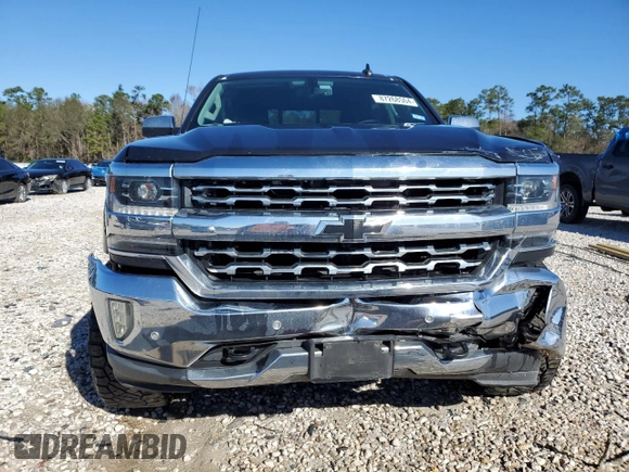 2017 Chevrolet Silverado 1500 LTZ with VIN 3GCPCSEC3HG364554, listed as a Copart auction lot 87268504 with 92,934 mi miles and Salvage Title. Bid and sale history available at DreamBid. Image 5.