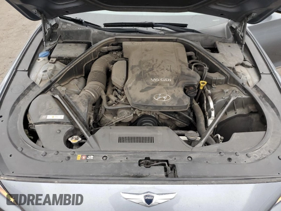 2015 Hyundai Genesis 3.8L with VIN KMHGN4JE9FU057392, listed as a Copart auction lot 77071393 with 222,111 mi miles. Bid and sale history available at carsss.com. Image 11.
