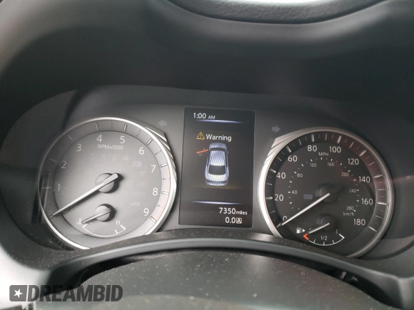 2021 Infiniti Q50 Pure z VIN JN1EV7AR6MM751988, wystawiony jako Copart lot #47480403 z przebiegiem 7 350 mil mil oraz Szkoda całkowita • Salvage title. Historia ofert i sprzedaży dostępna na DreamBid. Obrazek 9.