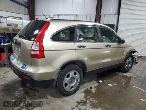 2009 Honda CR-V LX with VIN 5J6RE48339L065011, listed as a Copart auction lot 52883625 with 221,574 mi miles and Salvage Title. Bid and sale history available at carsss.com. Image 3.