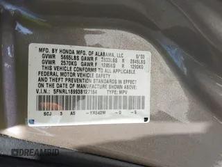2003 Honda Odyssey EX-L with VIN 5FNRL18993B127164, listed as a IAAI auction lot 42474080 with 152,838 mi miles and . Bid and sale history available at DreamBid. Image 9.