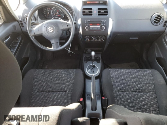 2009 Suzuki SX4 with VIN JS2YB413895103329, listed as a Copart auction lot 44435185 with 77,923 mi miles and Salvage Title. Bid and sale history available at carsss.com. Image 8.