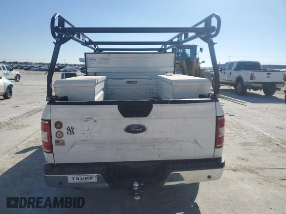 2018 Ford F-150 XL with VIN 1FTMF1C52JKC44459, listed as a Copart auction lot 41479995 with 147,770 mi miles and Salvage title. Bid and sale history available at DreamBid. Image 6.