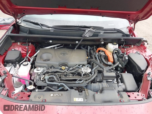 2023 Toyota RAV4 Hybrid XLE with VIN 4T3RWRFV0PU089720, listed as a IAAI auction lot 42016001 with 19,499 mi miles. Bid and sale history available at carsss.com. Image 10.