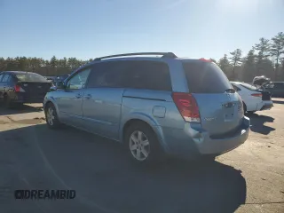 2004 Nissan Quest SE with VIN 5N1BV28U14N331087, listed as a Copart auction lot 79822814 with 190,637 mi miles and Salvage Title. Bid and sale history available at carsss.com. Image 2.