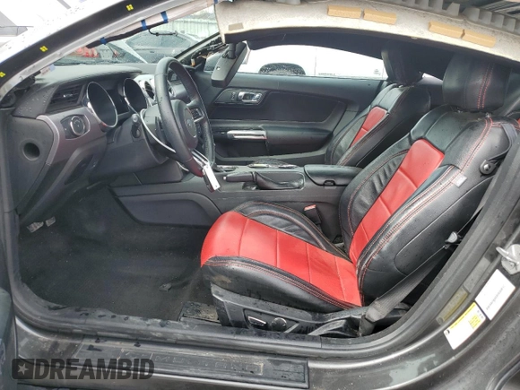 2017 Ford Mustang EcoBoost with VIN 1FA6P8TH5H5210250, listed as a Copart auction lot 49791955 with 107,303 mi miles and Clean Title. Bid and sale history available at DreamBid. Image 7.