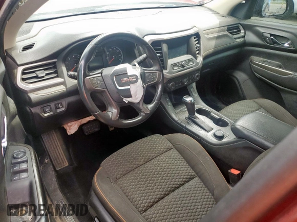 2017 GMC Acadia SLE with VIN 1GKKNTLS8HZ156761, listed as a Copart auction lot 61606825 with 95,897 mi miles and Clean title. Bid and sale history available at DreamBid. Image 8.