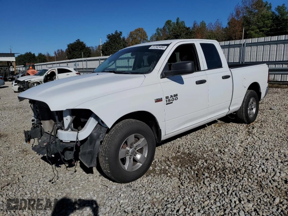 2021 Ram 1500 Classic Tradesman with VIN 1C6RR6FT5MS541113, listed as a Copart auction lot 81342484 with 41,717 mi miles and Salvage Title. Bid and sale history available at carsss.com. Image 1.