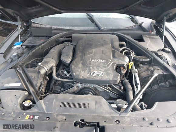2016 Hyundai Genesis 3.8L with VIN KMHGN4JE7GU129448, listed as a IAAI auction lot 41456030 with 213,893 mi miles. Bid and sale history available at carsss.com. Image 10.
