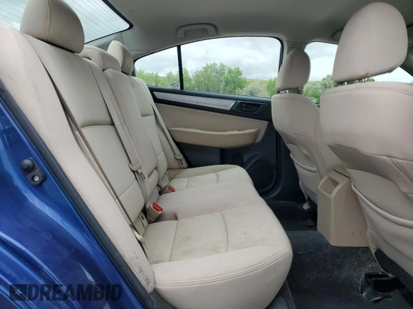 2015 Subaru Legacy 2.5i with VIN 4S3BNBA62F3069742, listed as a Copart auction lot 57681265 with 132,395 mi miles and Clean title. Bid and sale history available at DreamBid. Image 10.