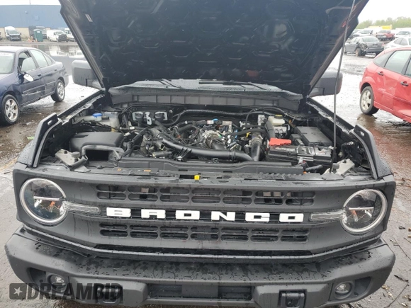 2023 Ford Bronco with VIN 1FMEE5BP5PLB05040, listed as a Copart auction lot 55619375 with 25,856 mi miles and Salvage title. Bid and sale history available at DreamBid. Image 11.