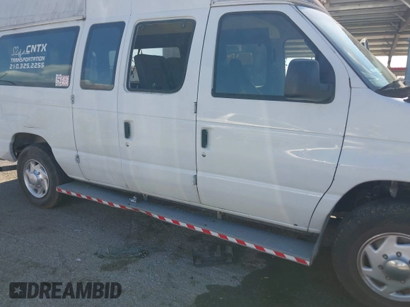 2012 Ford Econoline Cargo Commercial with VIN 1FTNS2EW4CDA50633, listed as a IAAI auction lot 40694015 with 309,334 mi miles. Bid and sale history available at carsss.com. Image 6.